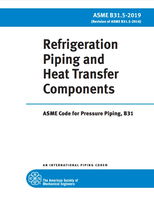 ASME B31.5-2019