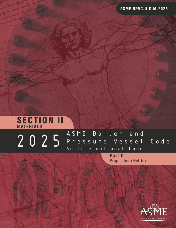 ASME BPVC Section II Part D-2025(Metric)